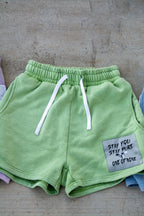 Sage Green 'One Of None' Shorts