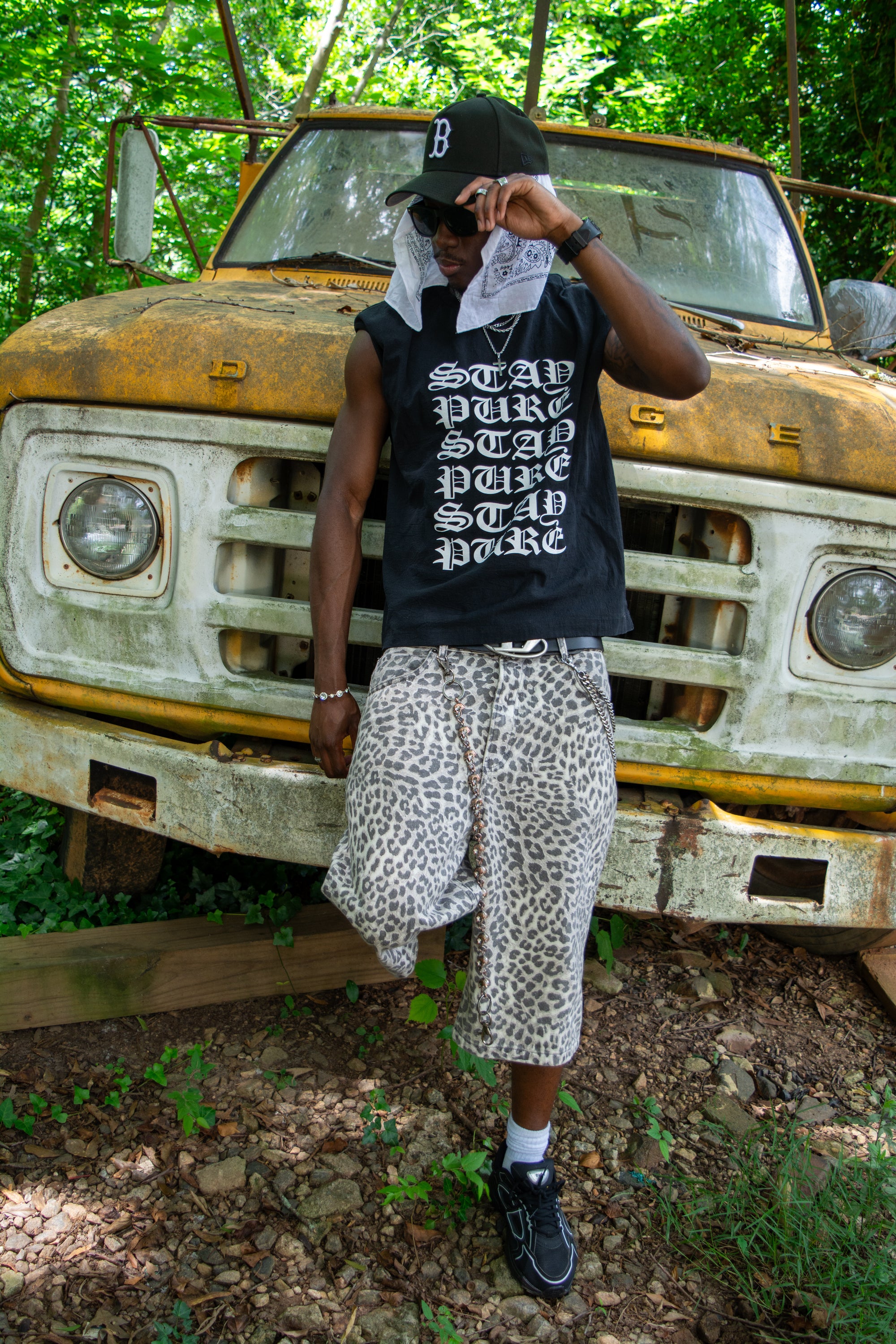 'Purity' Tank (Black)