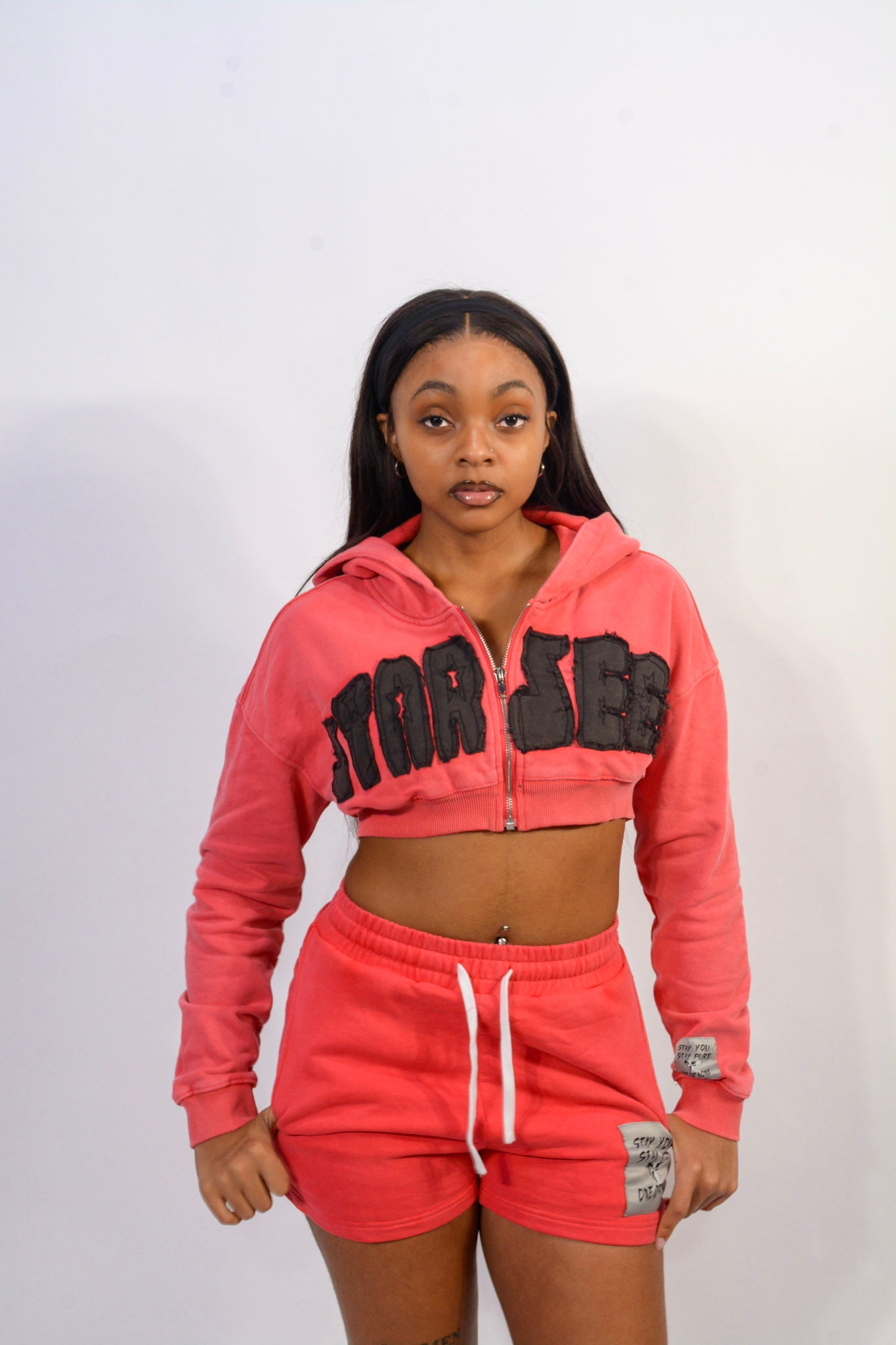 Washed Red 'ONE OF NONE' Hoodie