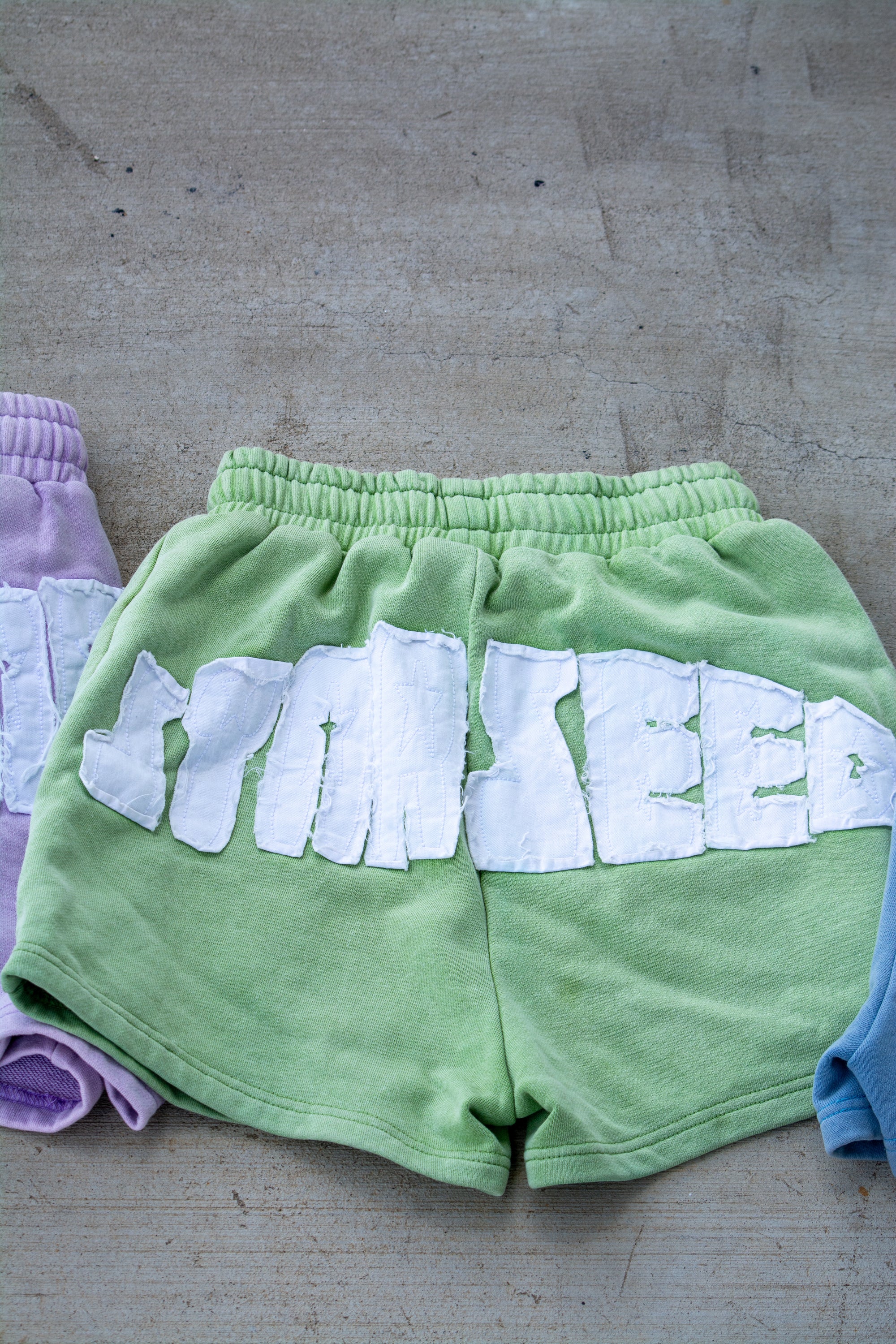 Sage Green 'One Of None' Shorts