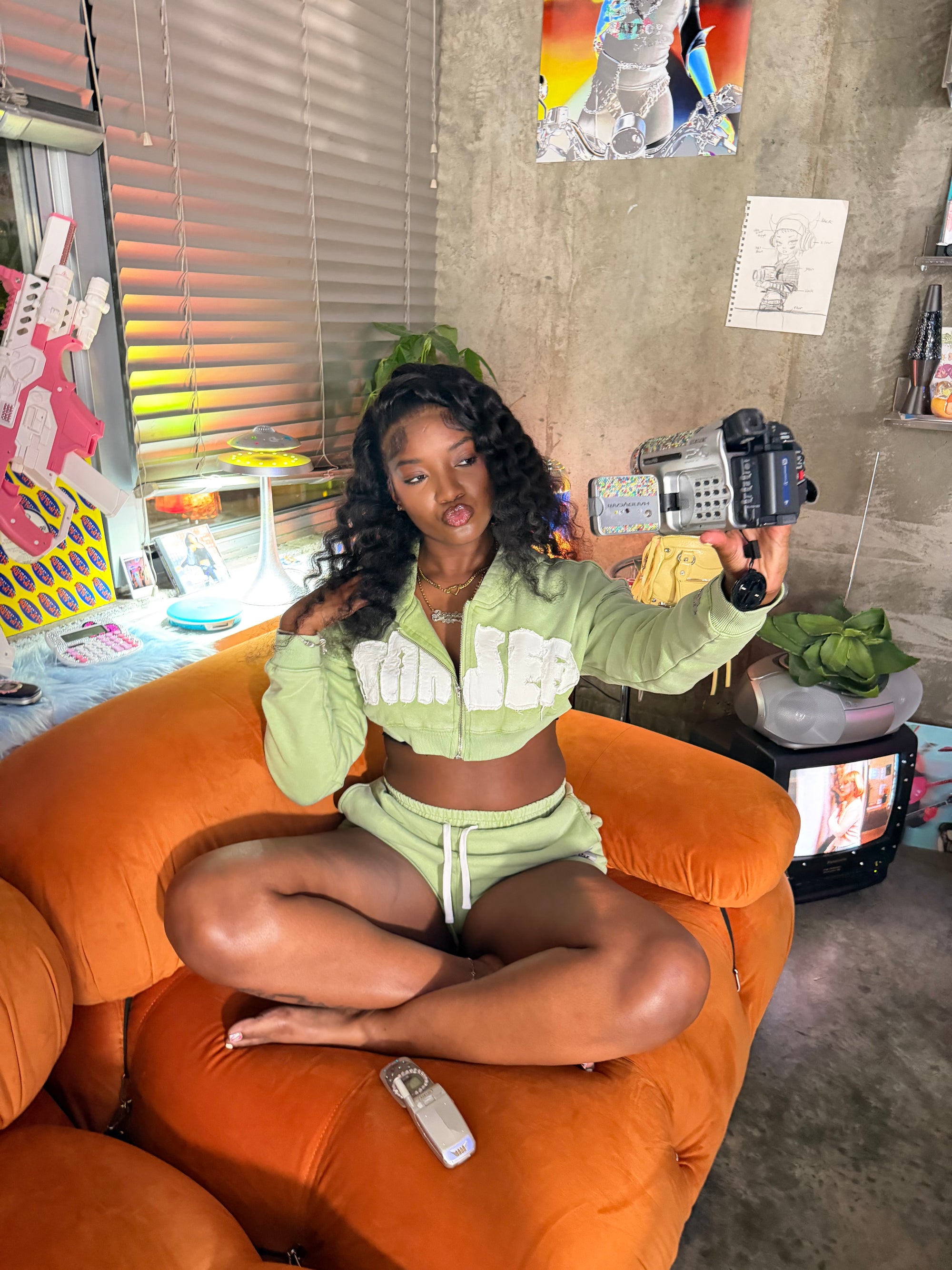 Sage Green 'One Of None' Set