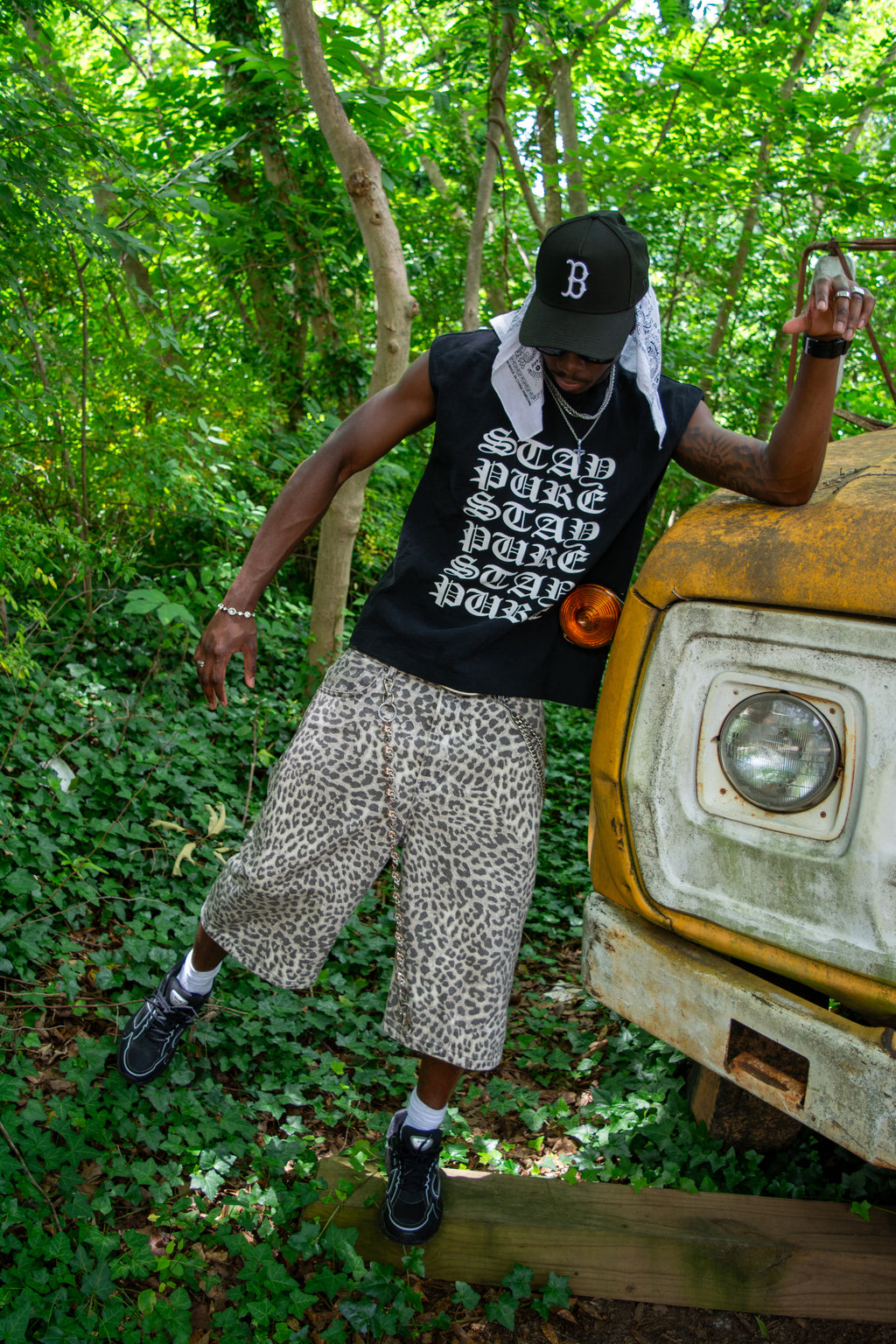 'Purity' Tank (Black)
