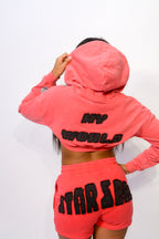 Washed Red 'ONE OF NONE' Hoodie