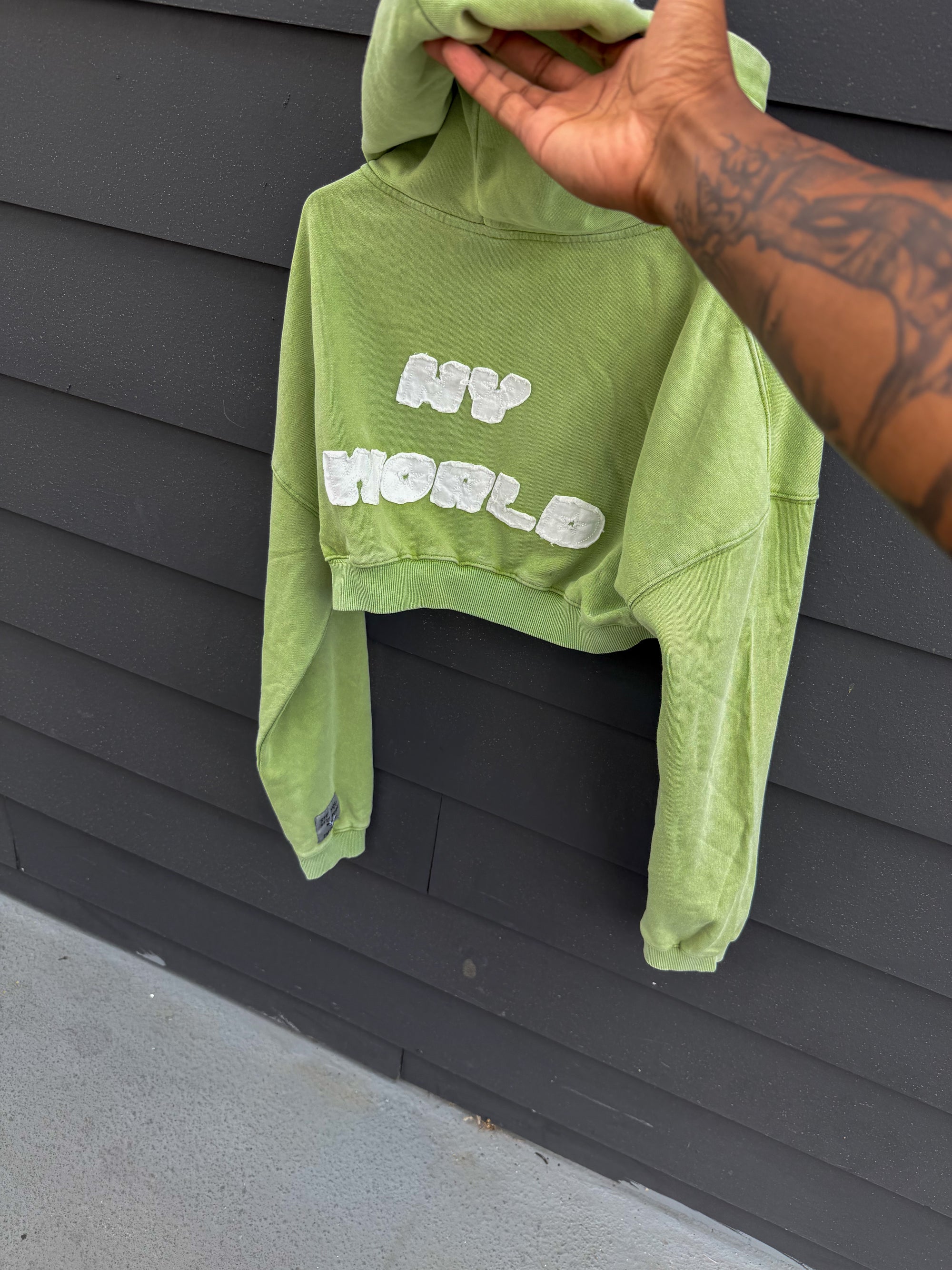 Sage Green 'One Of None' Hoodie