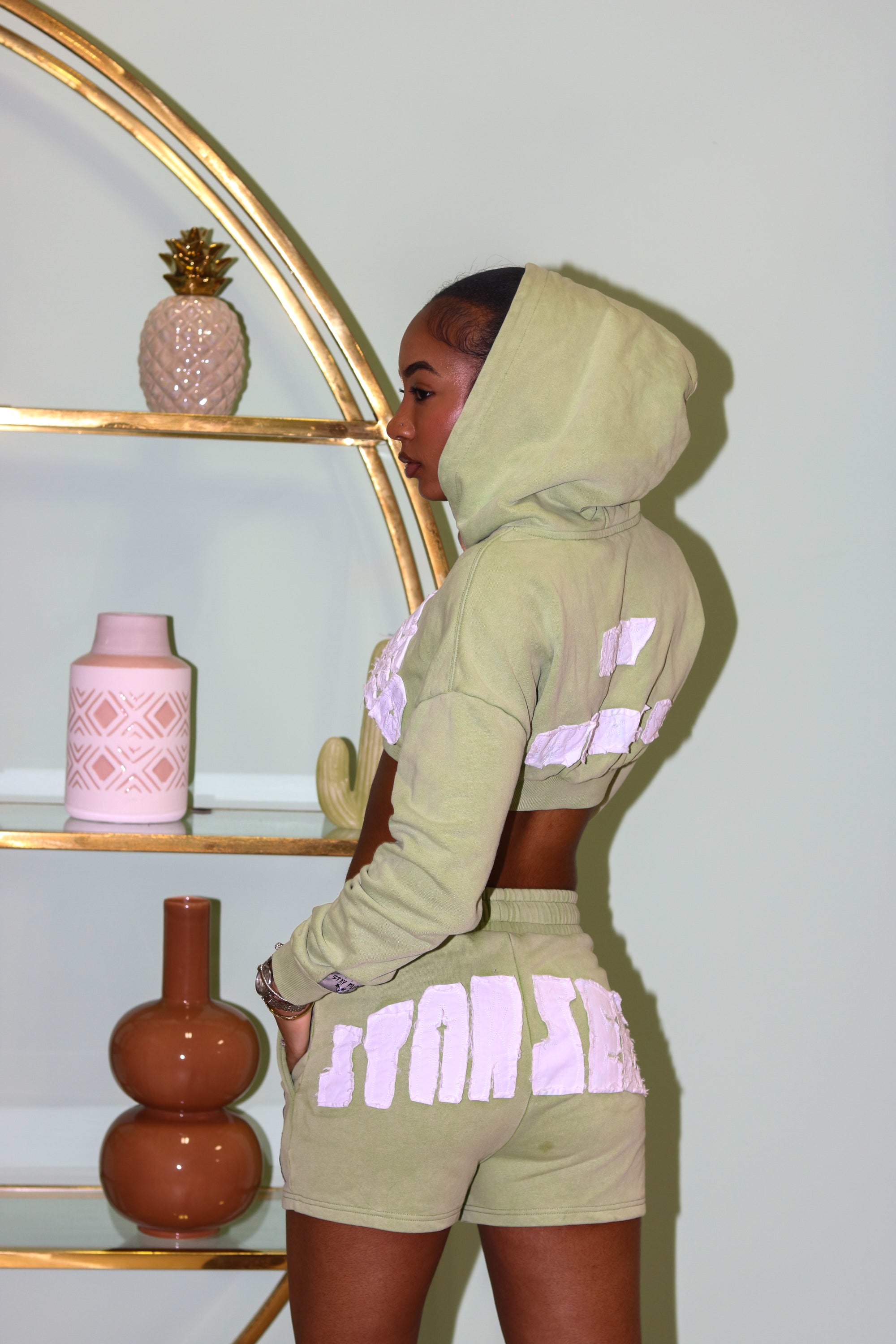 Sage Green StarSeed Women’s 'ONE OF NONE' Set